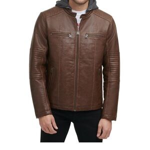 Signature by Levi Strauss Brown Lightweight Shirt Jacket